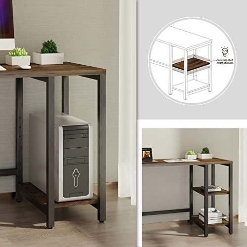 Lorell LYS SOHO Metal Frame Desk - Thumbnail 3