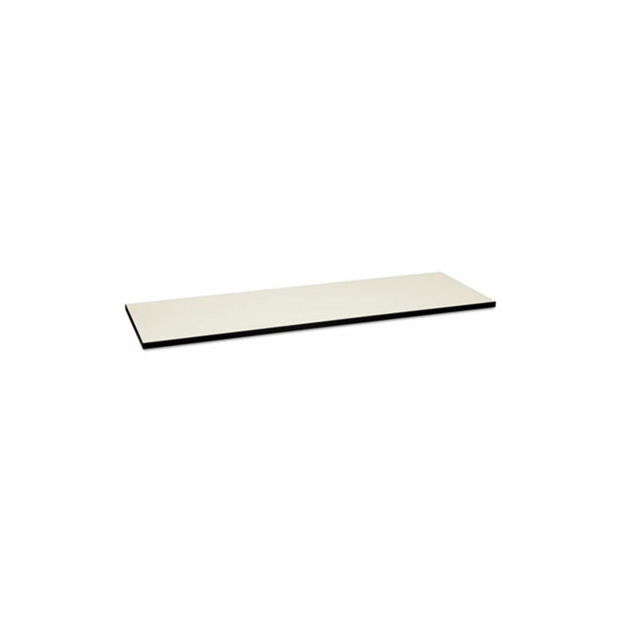 Hon Huddle Table Top, 72", Silver Mesh/Black