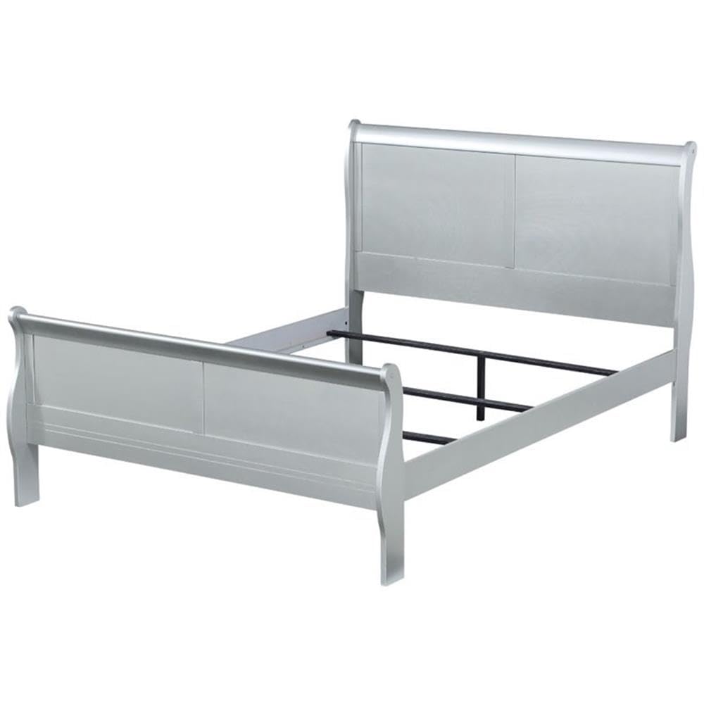 Acme Louis Philippe Full Bed in Platinum