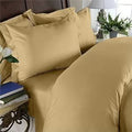 Elegant Comfort 1500 Premier Hotel Quality 2Pcs Pillow Cases And Colors, King, Gold