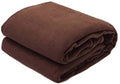 Goyals  Double Polar Fleece Plain AC Blanket  Coffee