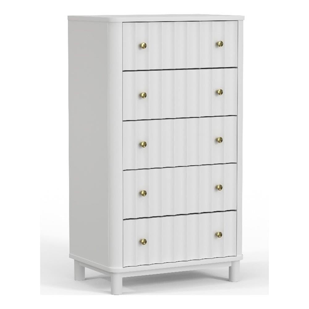 Alpine Furniture Stapleton Dresser, White