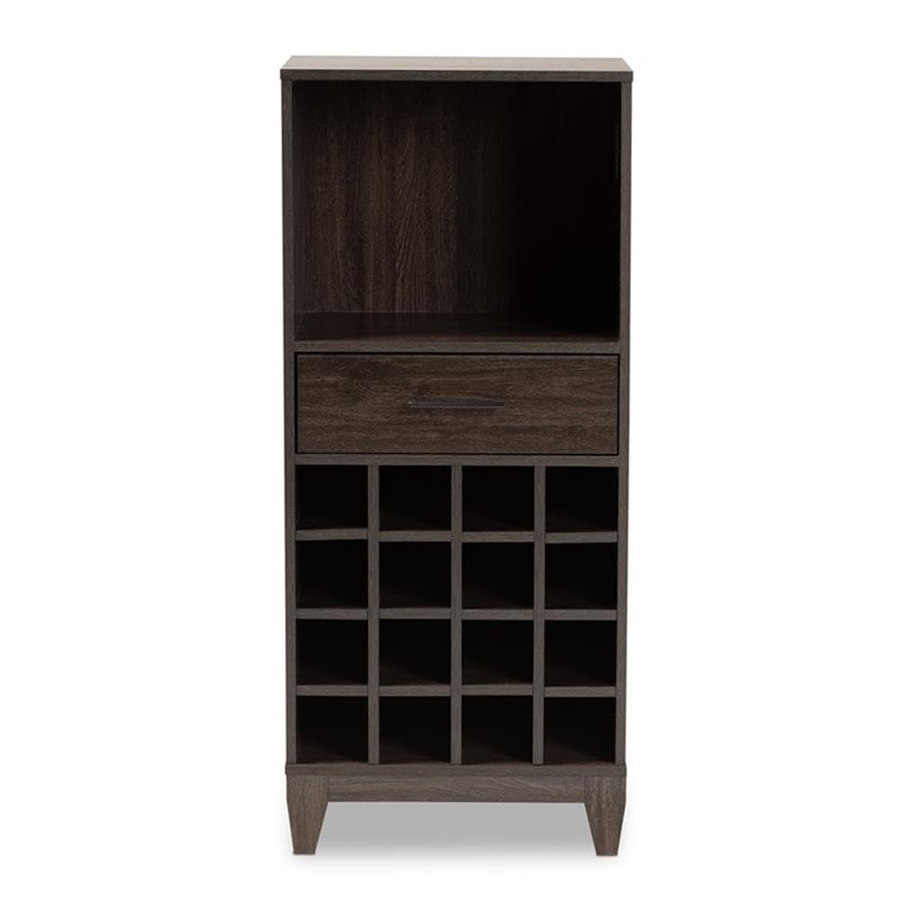 Baxton Studio Trenton Wine Storage Cabinet