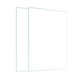 Egofine 8.5x11 Heat-Strengthened Glass Replacement for Picture Frame (Crystal Clear, 2 Pack), Replacement Glass for 8.5 by 11 Ph