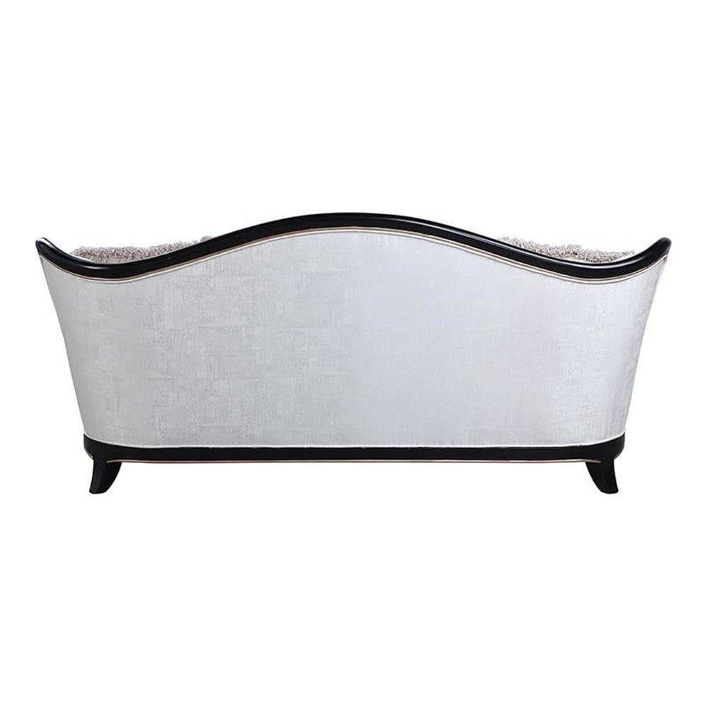 Acme Nurmive Sofa with 7 Pillows in Beige