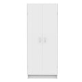 ClosetMaid Pantry Cabinet Cupboard with 2 Doors, Adjustable Shelves, Standing, Storage for Kitchen, Laundry or Utility Room, Whi