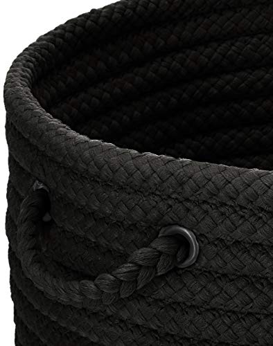 Colonial Mills Simply Home Solid Utility Basket, 14 By 10-Inch, Black