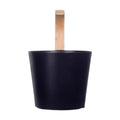 Sauna Bucket with Ladle 5L Storage Container for Houses Bathroom Steam Sauna