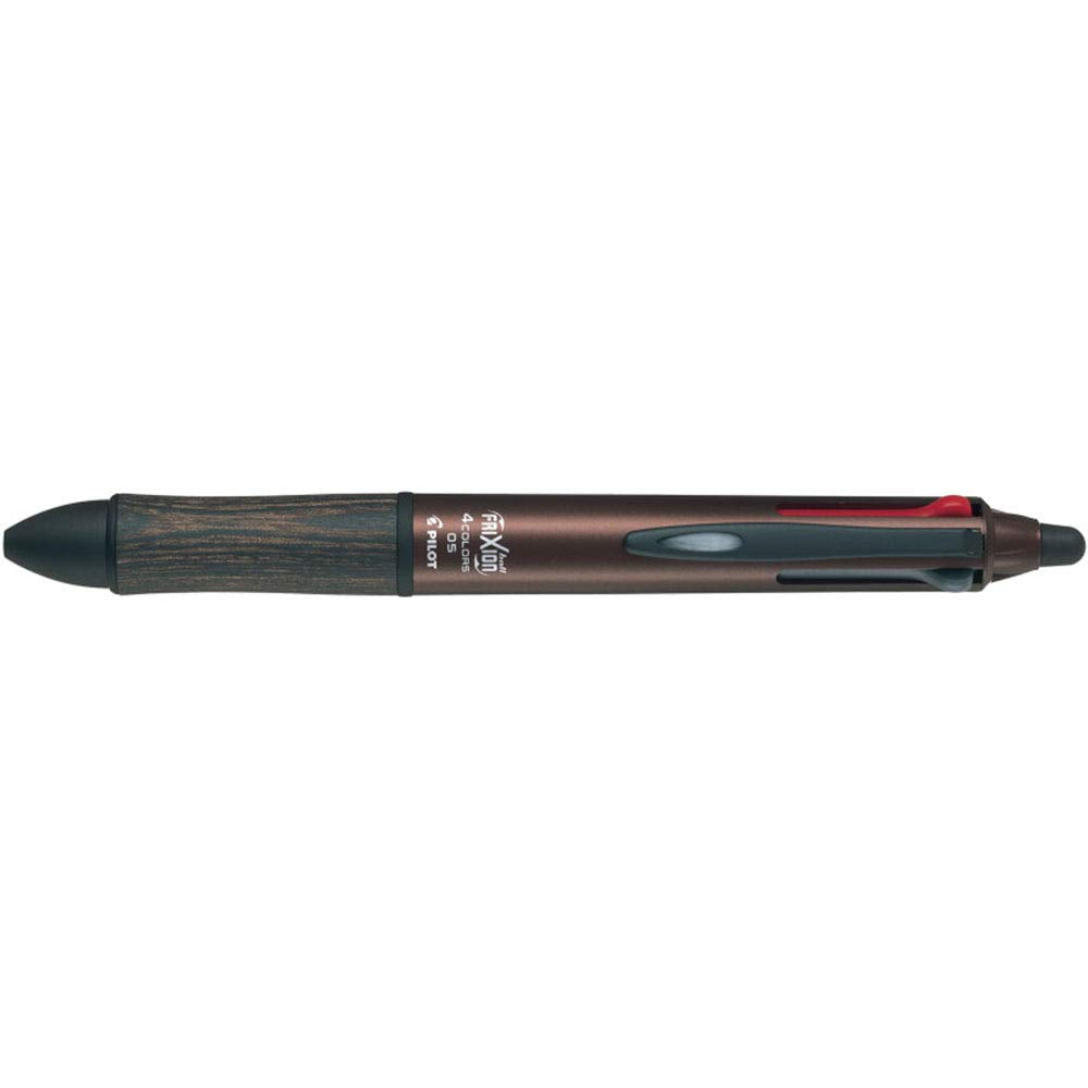Pilot Lkfb-3Sef-Bn Frixion Ball 4 Color Ballpoint Pen, 0.5Mm, Brown