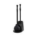 Casabella Bowl Brush & Plunger Combo - Heavy-Duty Toilet Plunger and Cleaning Brush, Ergonomic Handles, Durable Bowl Brush, Tack