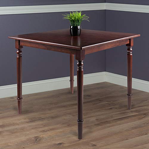 Ergode Mornay Dining Table - Elegant American Farmhouse Style, Walnut Finish