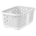 IKEA BLASKA Clothesbasket, white, 36 l (10 gallon) ,polypropylene;Plastic