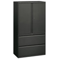 Hon Company Lateral File,W/ Storage,36"X19-1/4"X67",Charcoal