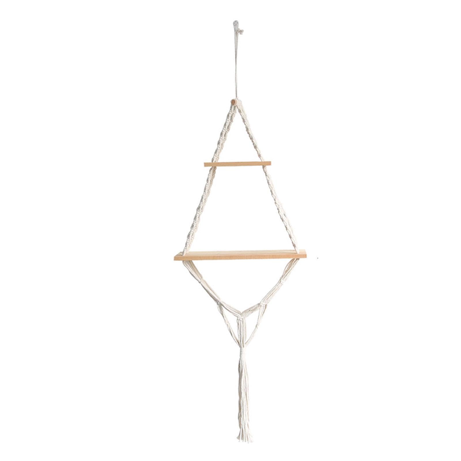 Heavenglow Wall Mounted Storage Rack Wall Hanging Shelf For Planter Bedroom Living Room Style Bhome & Garden|Furniture|Bookcases