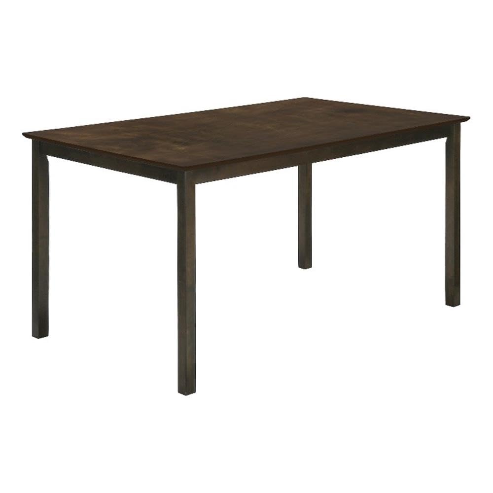 Monarch Specialties I 1302 Dining Table, 60&Quot; Rectangular, Kitchen, Dining Room, Veneer, Wood Legs, Brown, Transitional