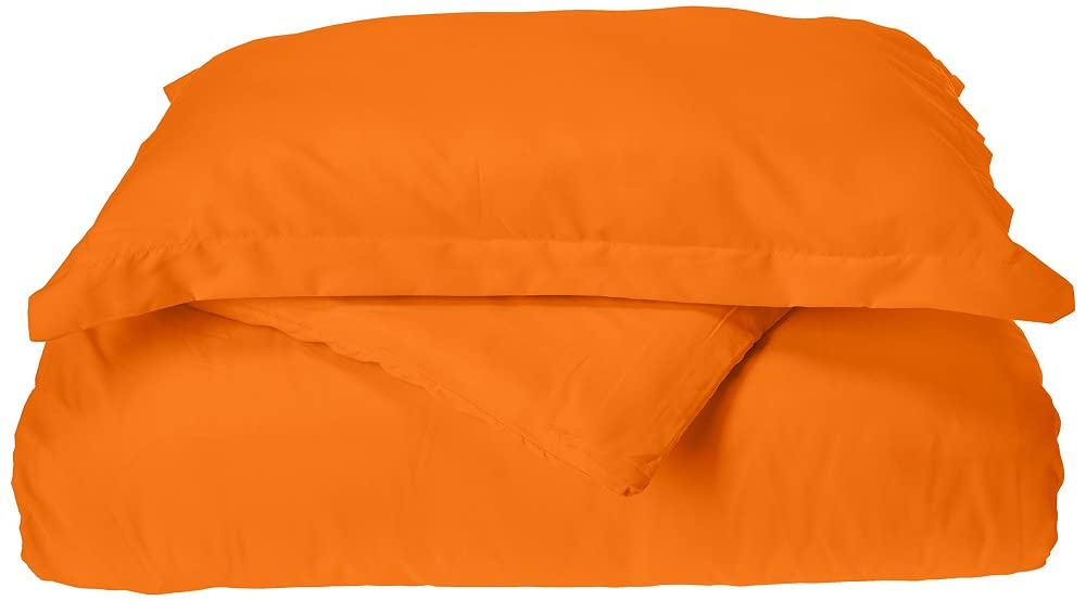 Elegance Linen 1500 Thread Count Wrinkle Resistant Ultra Soft Luxurious Egyptian Quality 3Pc Duvet Cover Set, Solid, King/Califo
