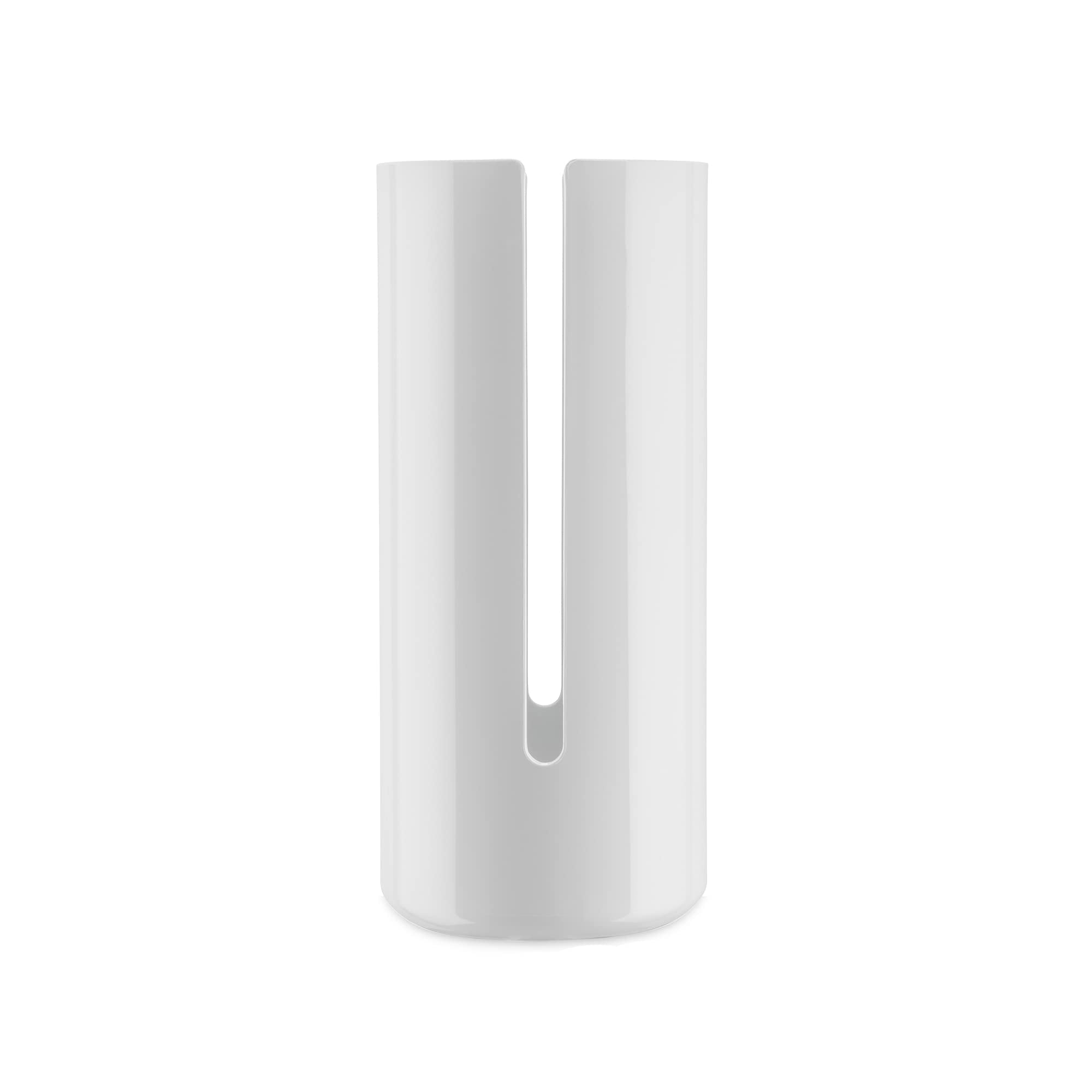 Alessi ''Birillo'' Toilet Paper Roll Container, White - Pl18 W
