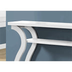 Monarch Specialties I CONSOLE TABLE, WHITE
