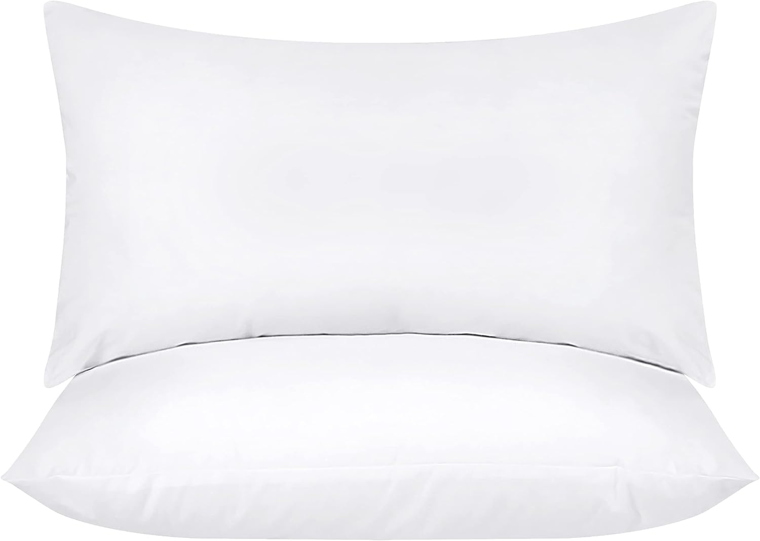 Utopia Bedding Throw Pillows Insert (Pack Of 2, White) - 12 X 20 Inches Bed And Couch Pillows - Indoor Decorative Pillows