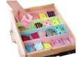 Vived Elegant Office Drawer Organiser, 5 Grid, Plastic Storage Box, Multicolor, Pack Of 4