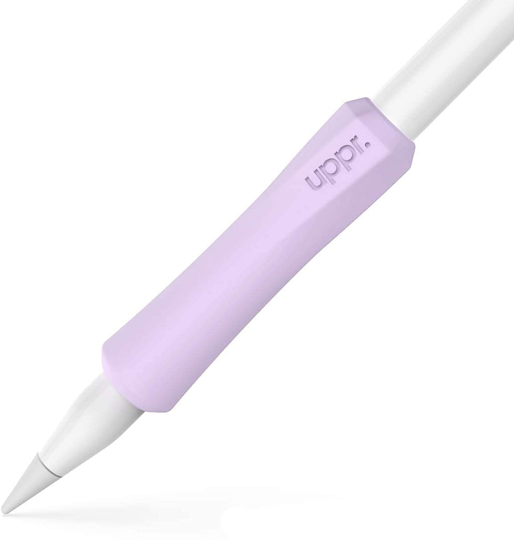 Uppercase Nimblegrip Premium Silicone Ergonomic Grip Holder, Compatible With Apple Pencil And Apple Pencil 2 (1 Pack, Purple)