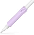Uppercase Nimblegrip Premium Silicone Ergonomic Grip Holder, Compatible With Apple Pencil And Apple Pencil 2 (1 Pack, Purple)