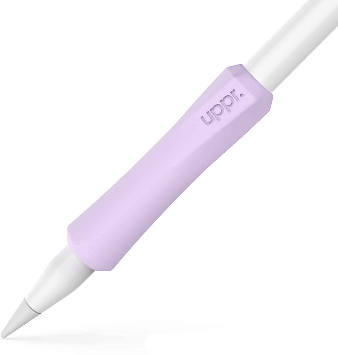Uppercase Nimblegrip Premium Silicone Ergonomic Grip Holder, Compatible With Apple Pencil And Apple Pencil 2 (1 Pack, Purple)