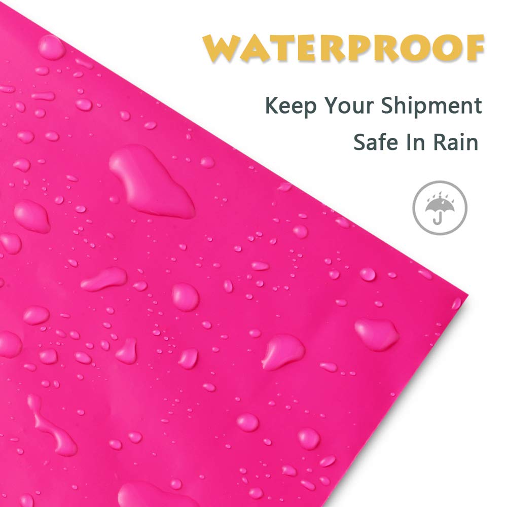 Ucgou Poly Mailers 24X24 Inch Hot Pink 50 Pack Extra Large Shipping Bags Strong Thick Mailing Envelopes Self Seal Adhesive Water