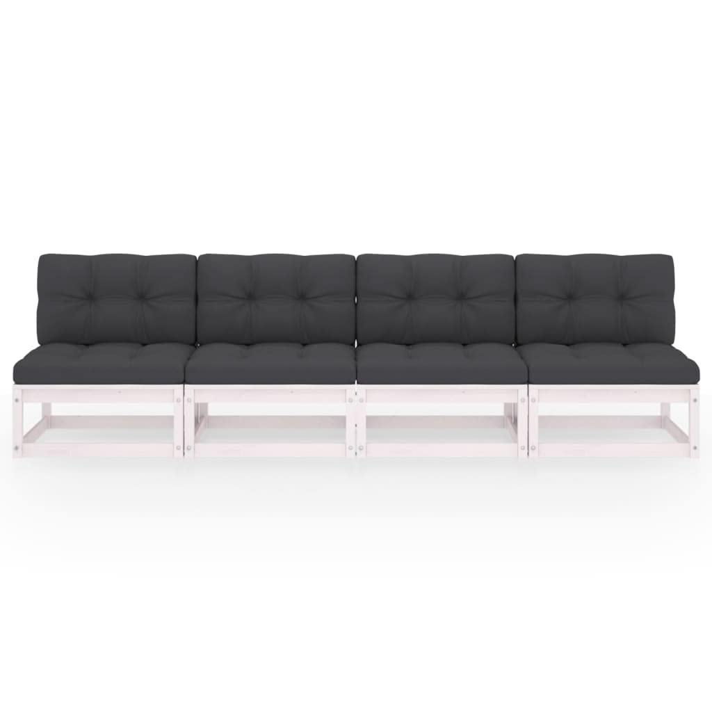vidaXL 4-Seater Conversation Sofa