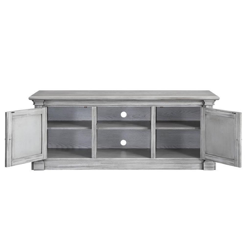 Acme Lucinda 2-Door Wooden TV Stand - Thumbnail 3