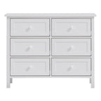 Acme Iolanda 6-Drawer Wooden Dresser in White