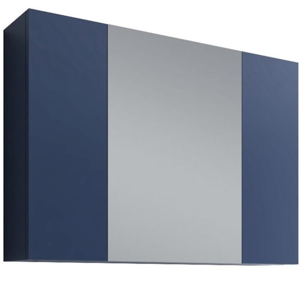 Fresca Stella 32&quot; 3 Door Engineered Wood Medicine Cabinet in Royal Blue