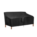 Outdoorlines Outdoor Waterproof Patio 3-Seater Couch Cover - Uv Resistant Patio Sofa Furniture Covers Weatherproof Heavy Duty Glider Covers For Outdoor Furniture, 88Wx32.5Dx33H Inches, Black