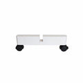 Styleheaven Divider Wheel Effortless To Move Screen Base With Wheels Stable Support Movable Room Divider Base White|Home & Garde