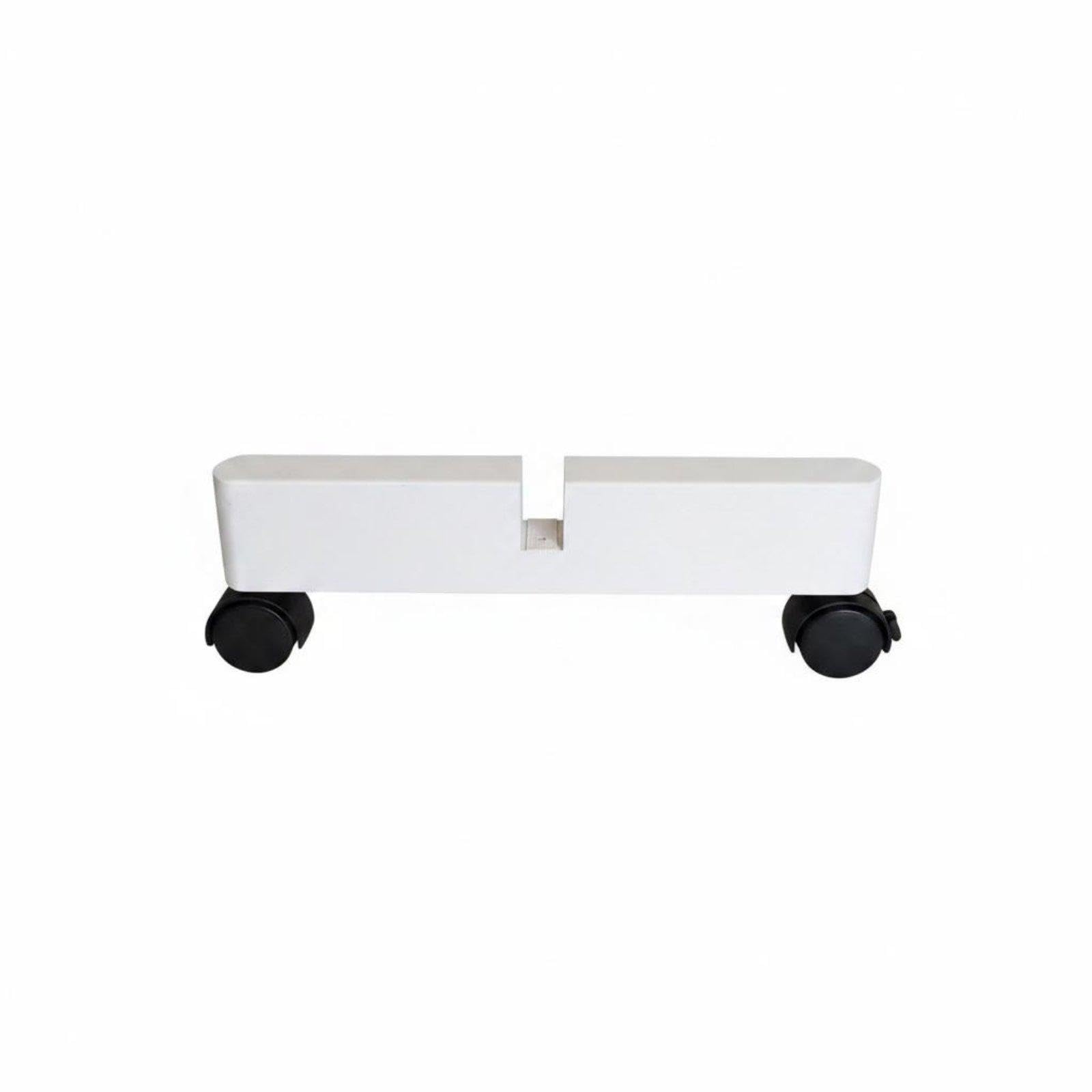 Styleheaven Divider Wheel Effortless To Move Screen Base With Wheels Stable Support Movable Room Divider Base White|Home & Garde