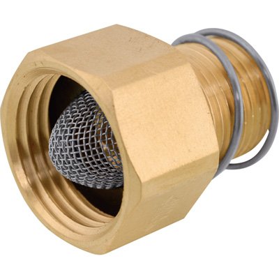 General Pump Brass Pressure Washer Garden Hose Adapter - 200 Psi, 1/2In. Npt-M, Brass, Model Number Nd10032P
