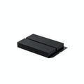 Uniqooo 3' Black Acrylic Stand | 10 Pack 3Mm Slot Wedding Sign Holders, Perfect For Wedding, Table Number, Exhibition, Office,