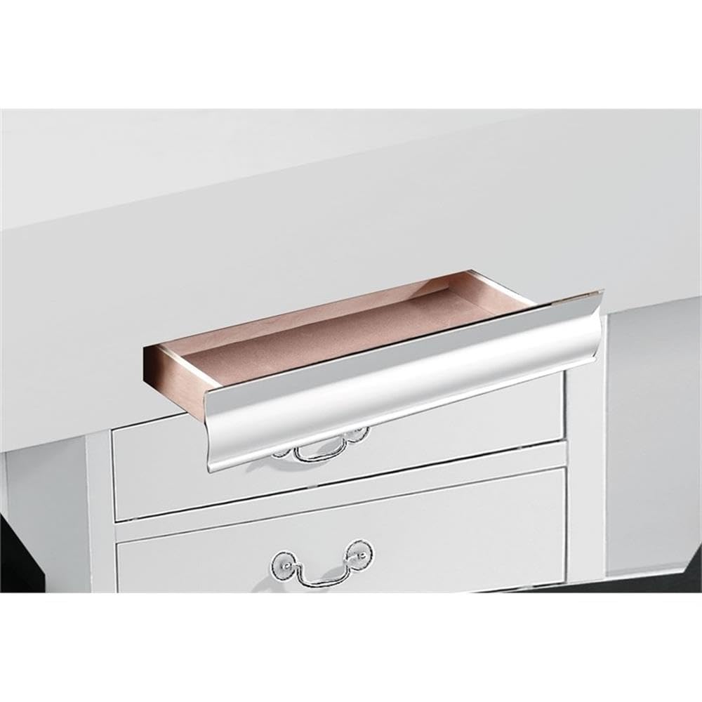 Acme Louis Philippe III Queen Bed in White