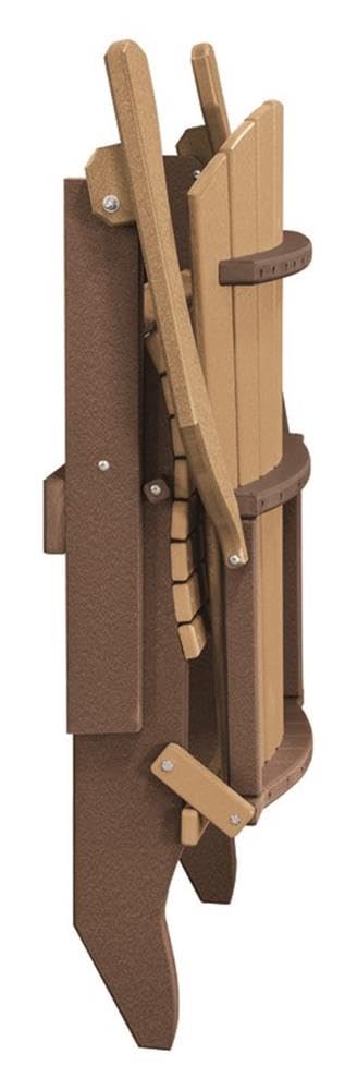 OS Home and Office 519CTB Folding Adirondack, One Size, Cedar/Tudor Brown