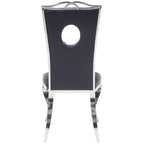 Acme Furniture Cyrene Side Chair (Set of 2) in PU and Stainless Steel