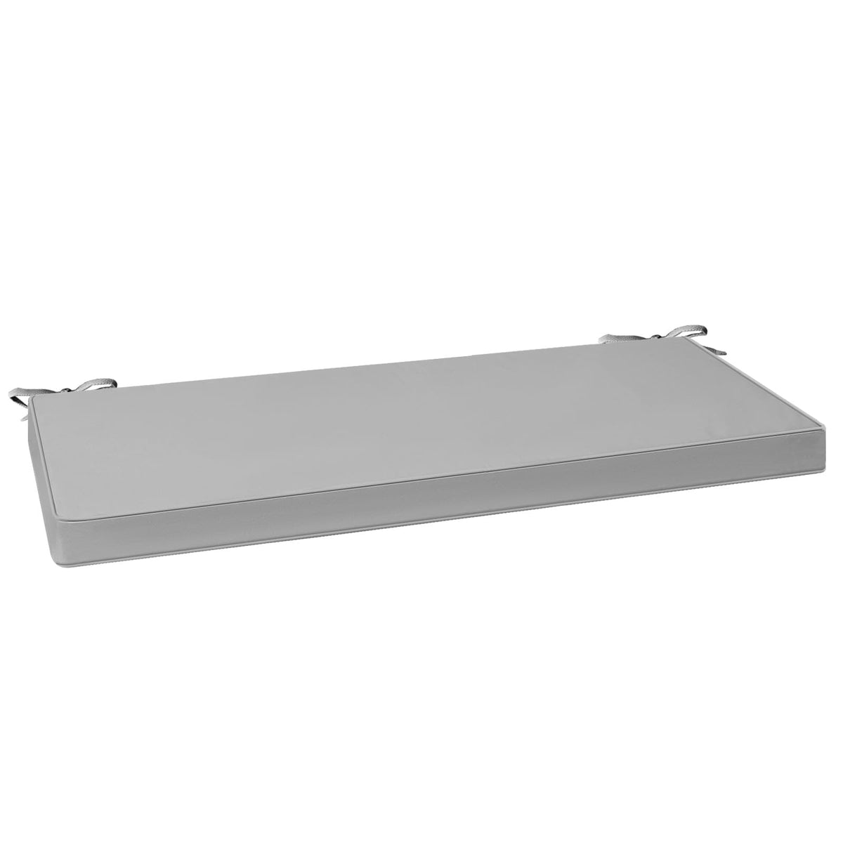 Aaaaacessories Outdoor Bench Cushion, Waterproof, Fade-Resistant Patio Furniture Replacement Cushions, 59' X 18' X 3', Gray
