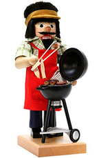 Alexander Taron Importer 0-481 Christian Ulbricht Nutcracker-Barbeque-Ltd Edition 1000 Pcs-17 H X 8" W X 8.5" D, Brown
