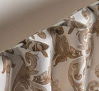 Maison D' Hermine Curtains 100% Cotton (50''X84'') One Panel Easy Hanging With A Rod Pocket & Loop, For Kitchen, Offices Drapes,
