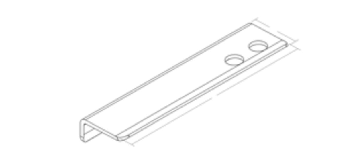 Kohler K-97622-Abz Choreograph Floating Shower Shelf, Anodized Dark Bronze, 14''