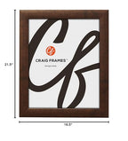 Craig Frames Contemporary, 15X20 Picture Frame, Rustic Copper