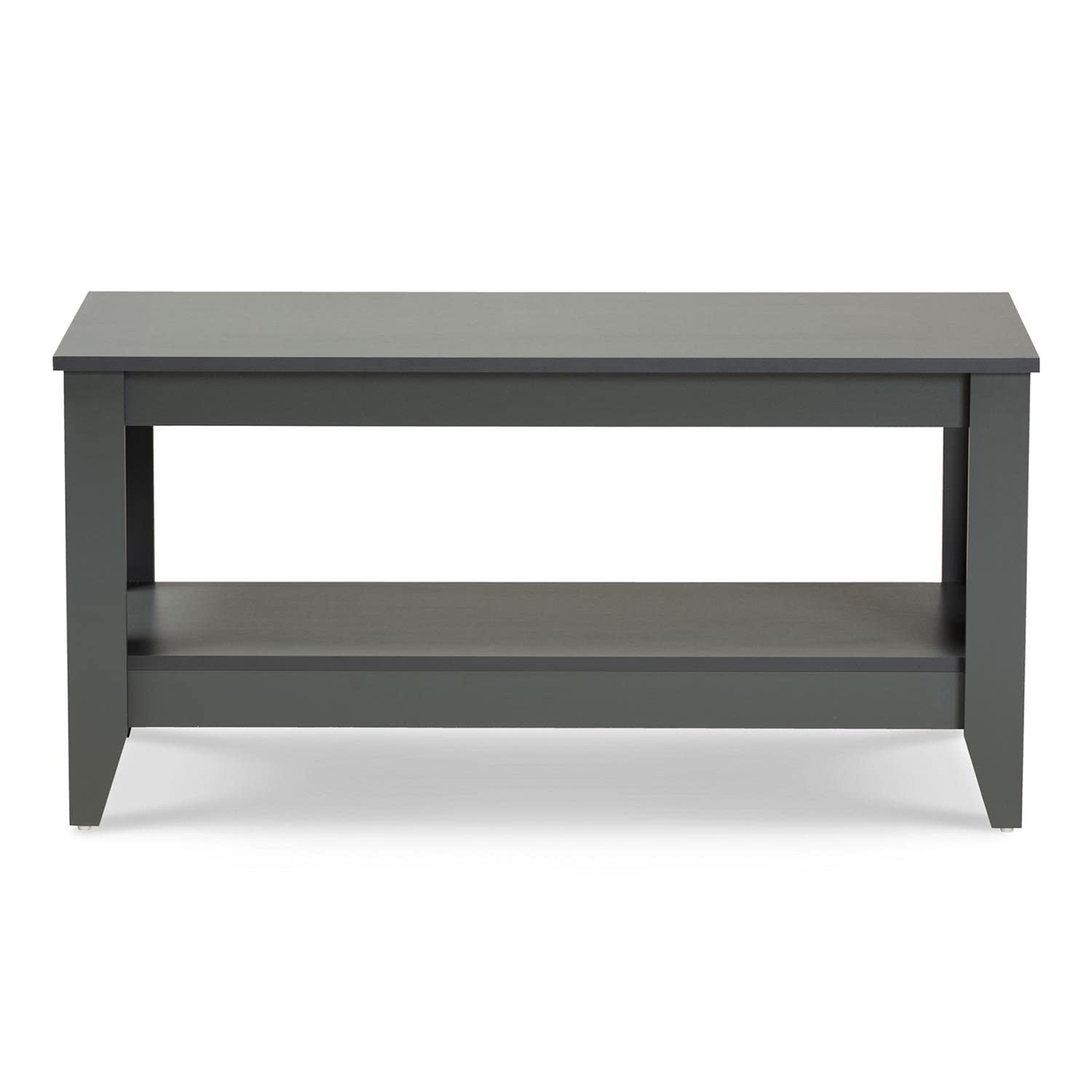 Baxton Studio Elada Modern and Contemporary Grey Finished Wood Coffee Table