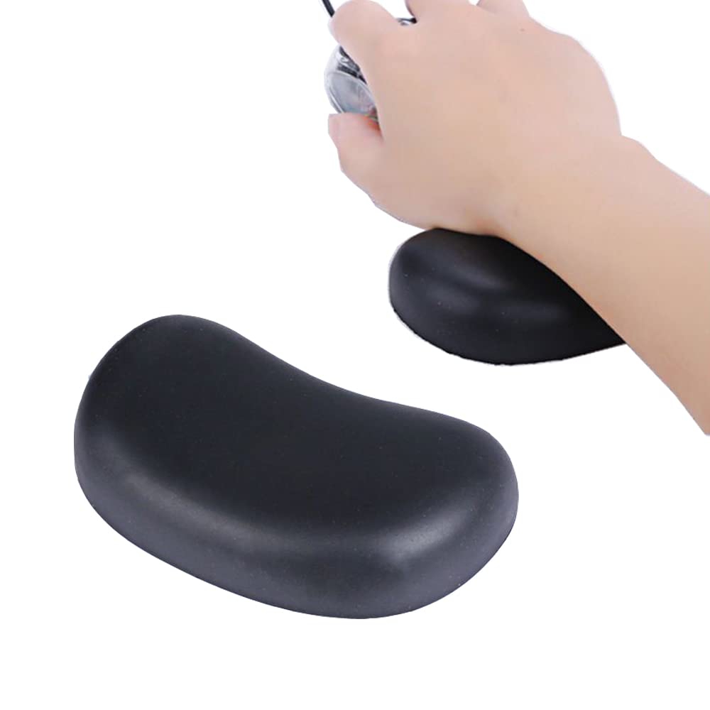Skyzonal Ergonomic Memory Foam Wrist Pad Anti-Skid Mouse Pad Mousepad Support Wrist Rest Mat Office Healthy For Pc Computer Lapt