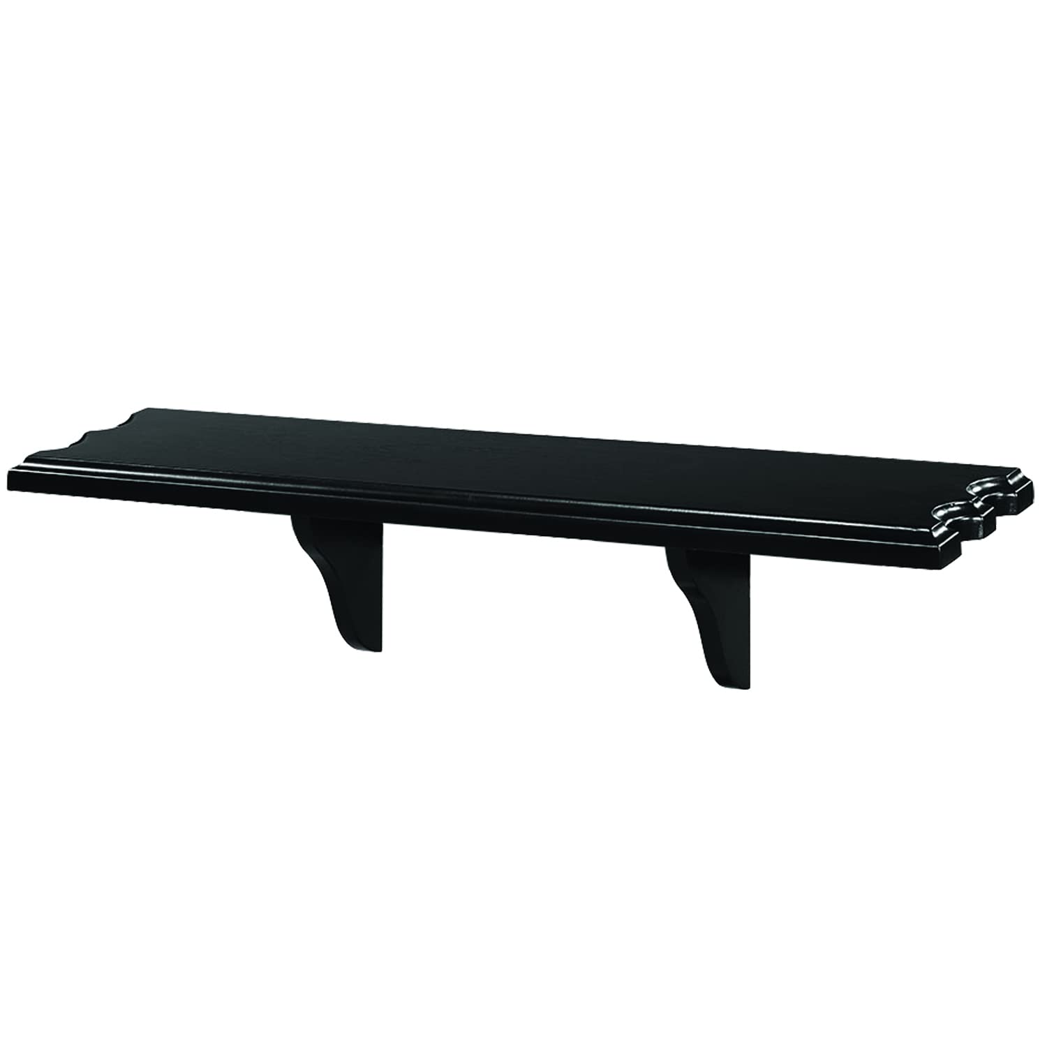 Wall Mount Shelf - Black Finish