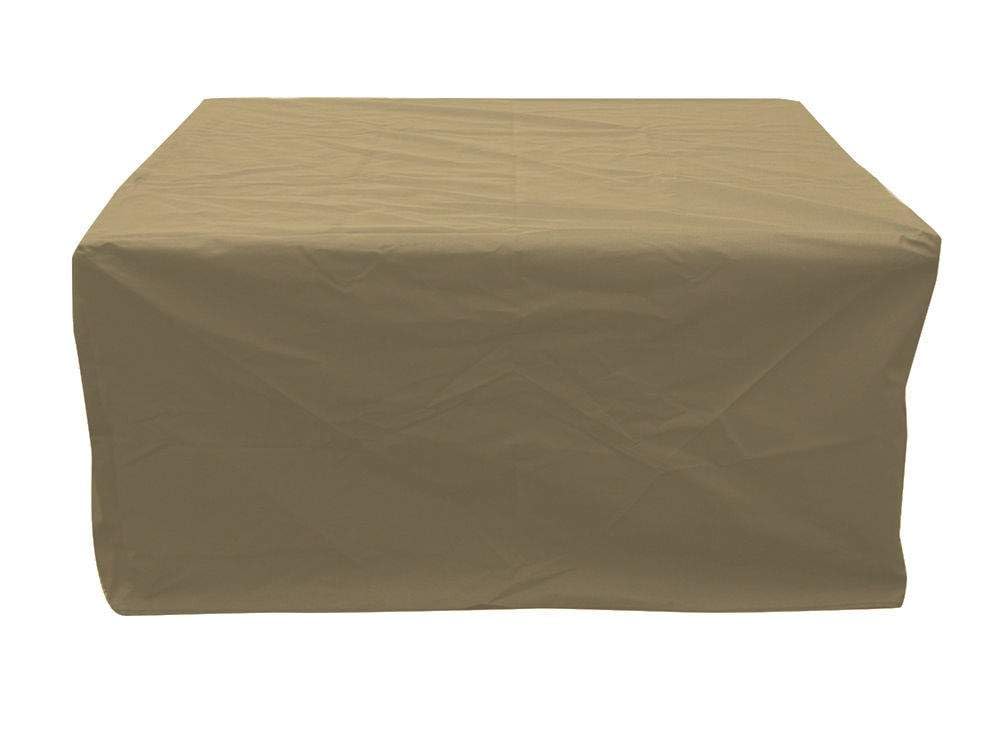 Outdoor Greatroom Company 52' X 33' Protective Fire Pit Cover In Tan