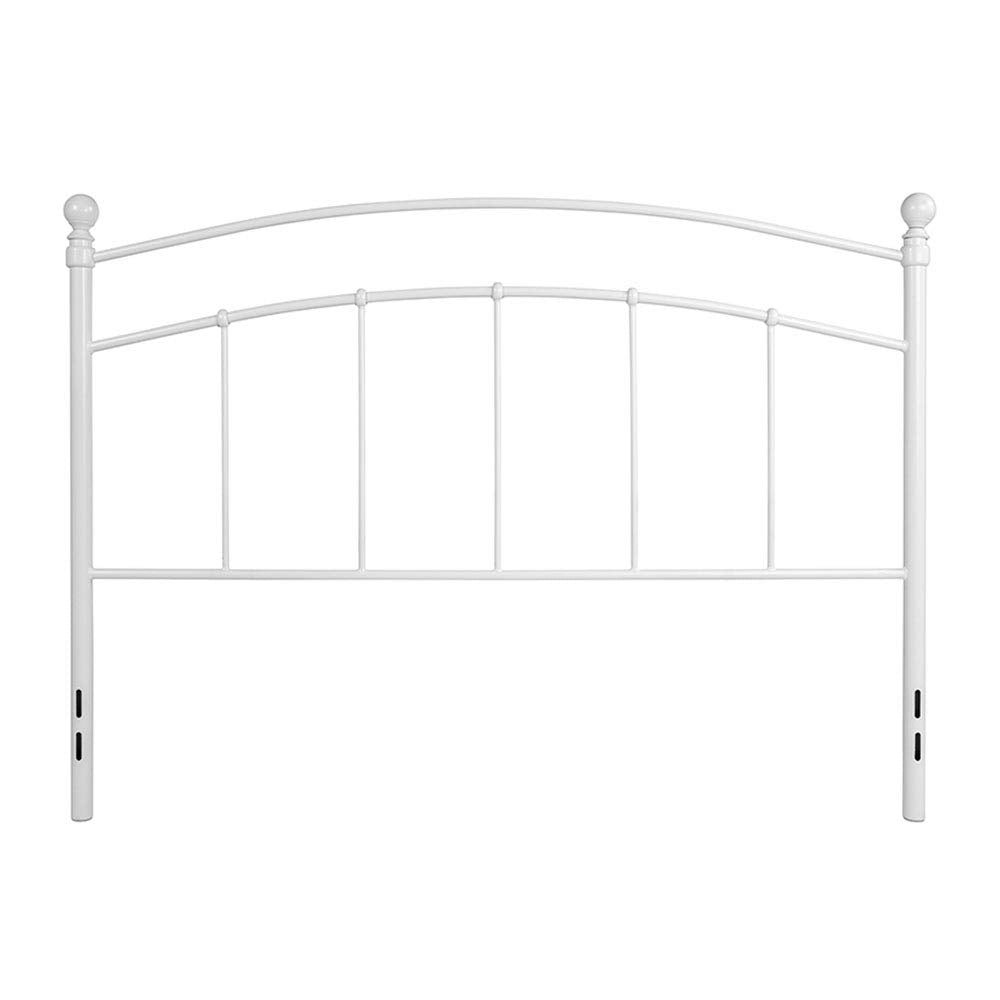 Flash Furniture Woodstock Decorative White Metal Queen Size Headboard